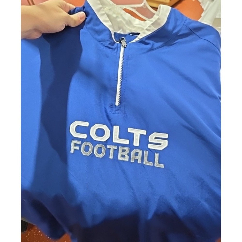 00s Indianapolis Colts - Vintage NFL Windbreaker Pullover (EXTRA Large) - Picture 3 of 16